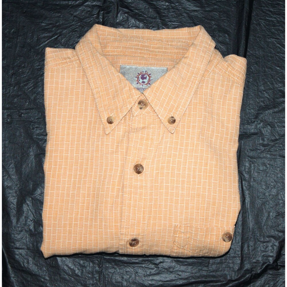 The Territory Ahead Men's Long Sleeve Button Down Textured‎ Shirt Size XL - Picture 6 of 7
